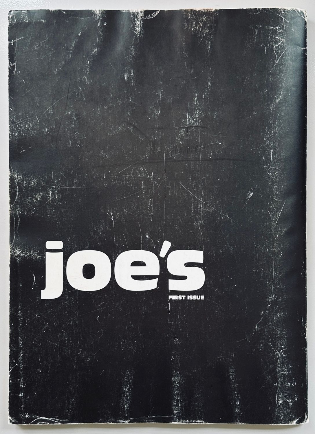 Joe McKenna Joe's First Issue