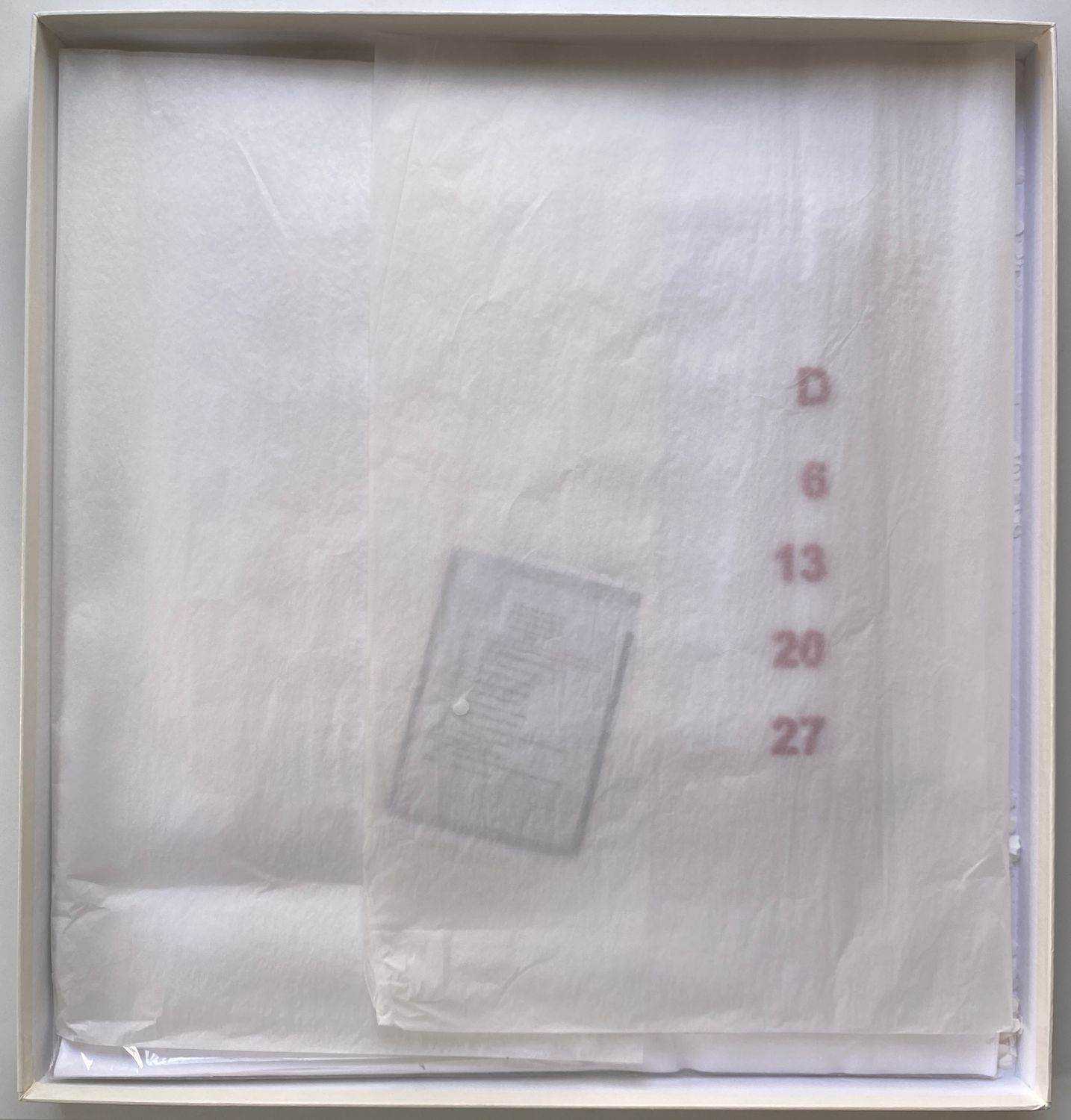 希少　Martin Margiela カレンダー　布　13番　インテリア 希少 Martin Margiela カレンダー 布 13番 インテリア メンズ