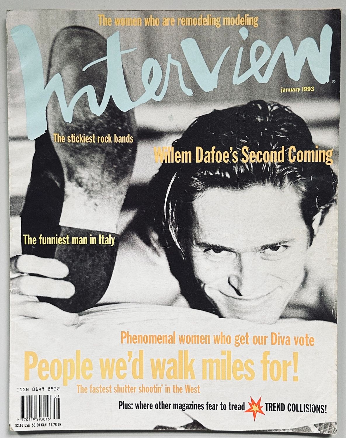 Interview 1993 Willem Defoe