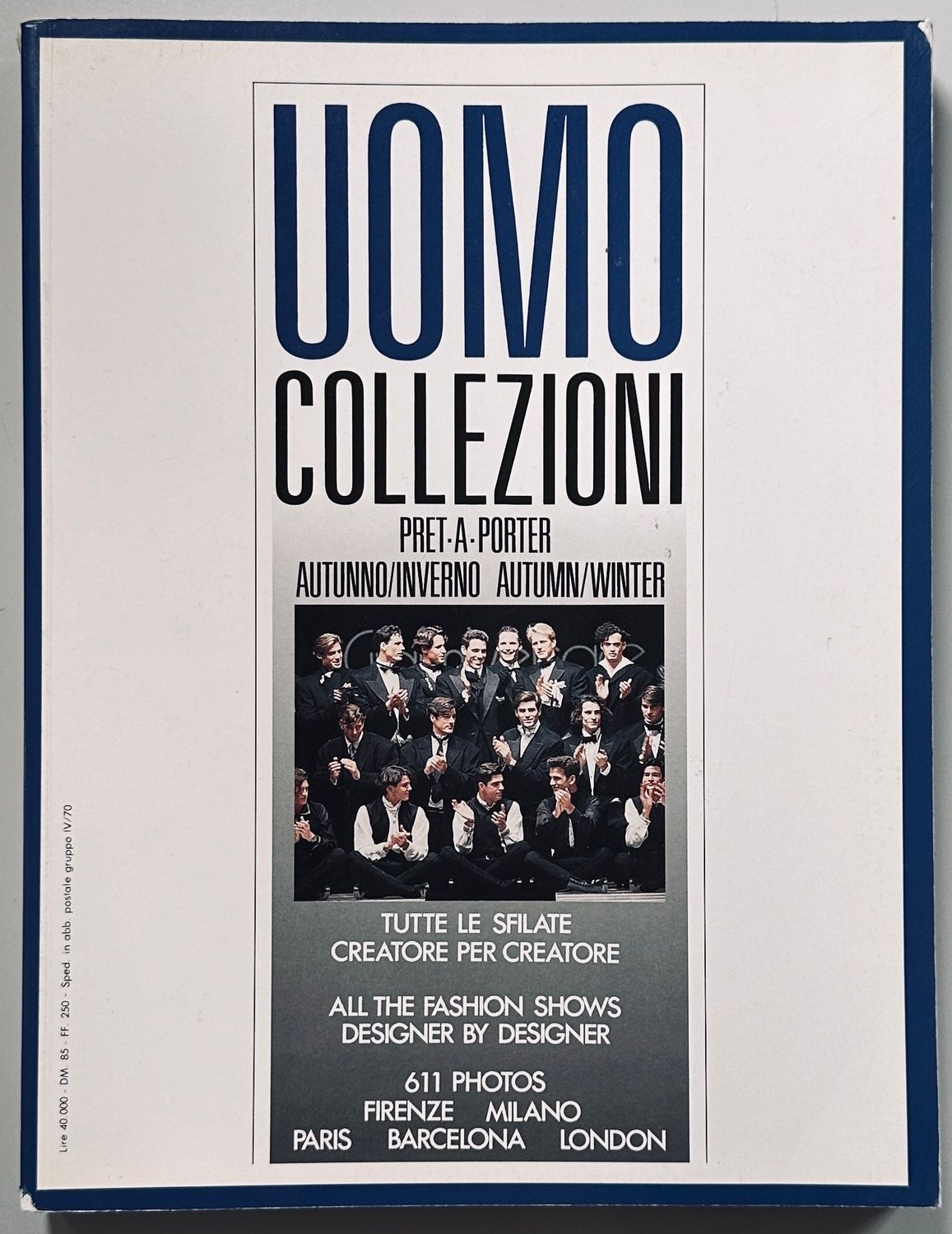 Uomo Collezion Autumn Winter 1988