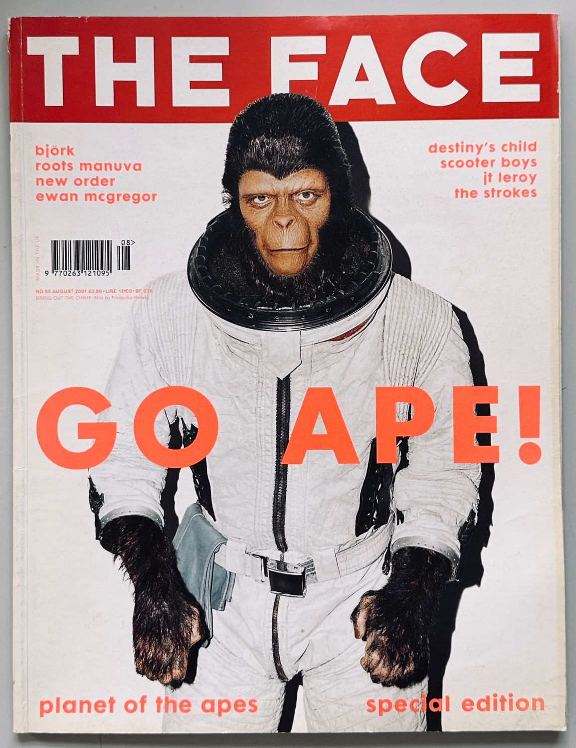 The Face Go Ape/A Bathing Ape August 2001