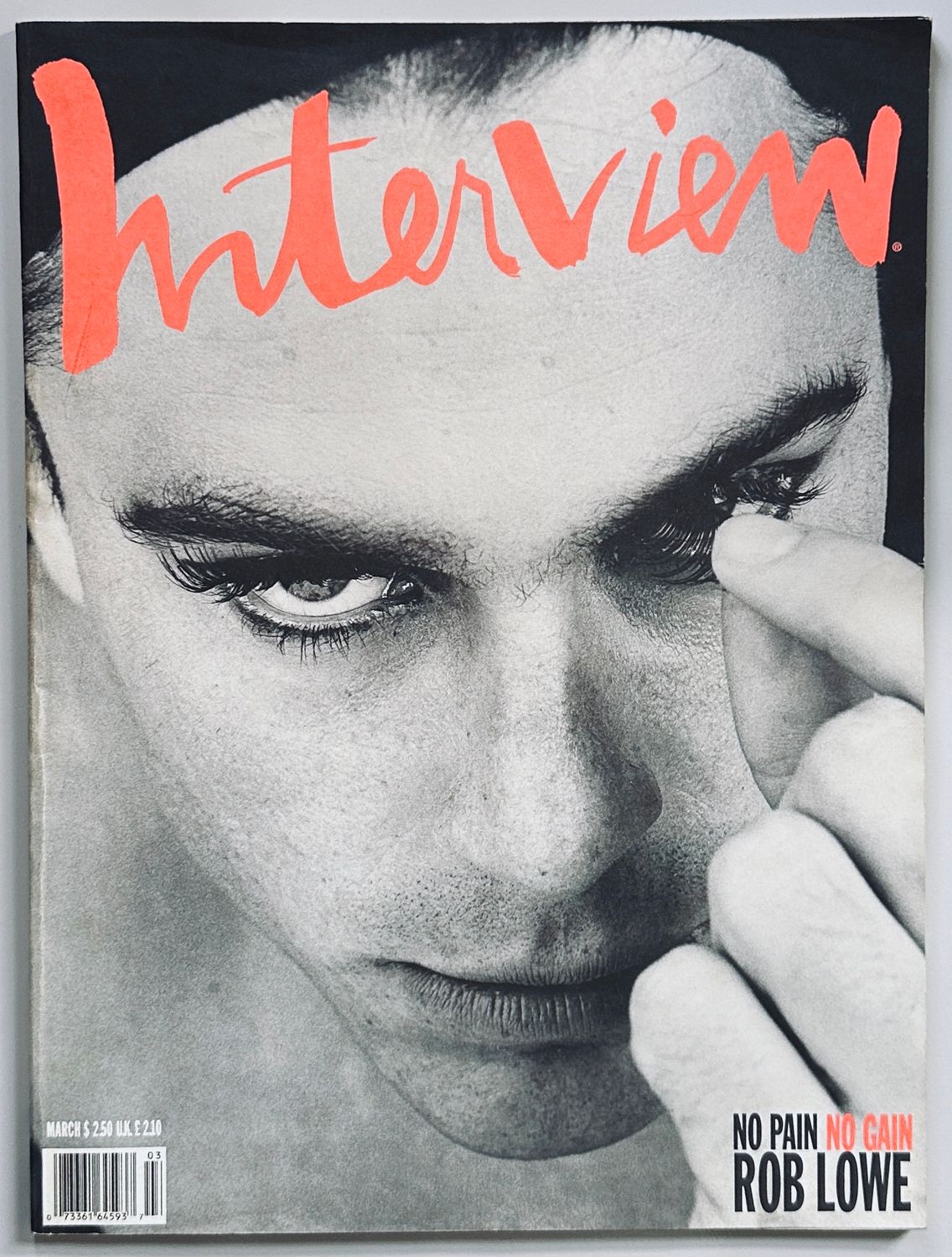 Interview 1990 Rob Lowe