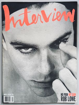 Interview 1990 Rob Lowe