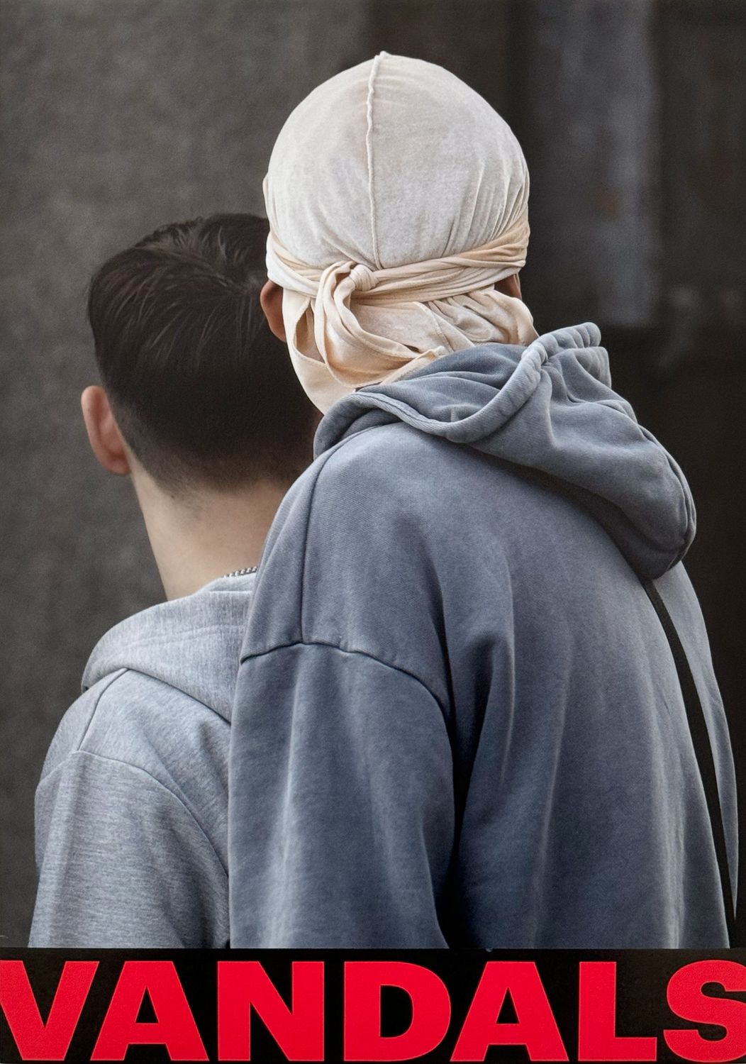 Poster Print: Grey Hooded
