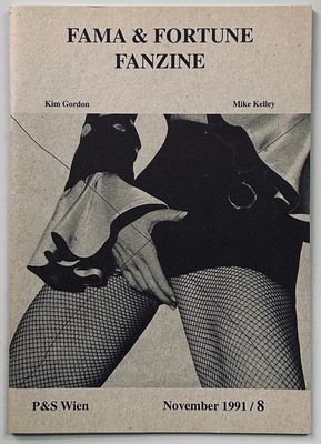 Fama & Fortune Bulletin Kim Gordon Mike Kelley