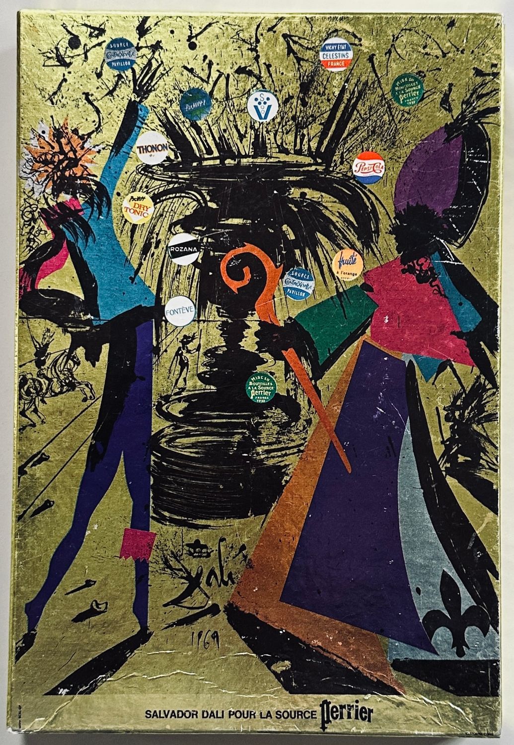 Salvador Dali Pour La Source Perrier