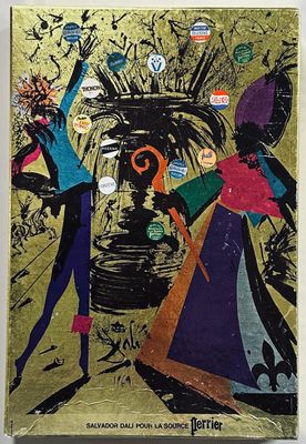 Salvador Dali Pour La Source Perrier