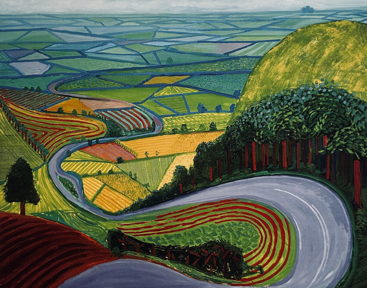 My Yorkshire David Hockney