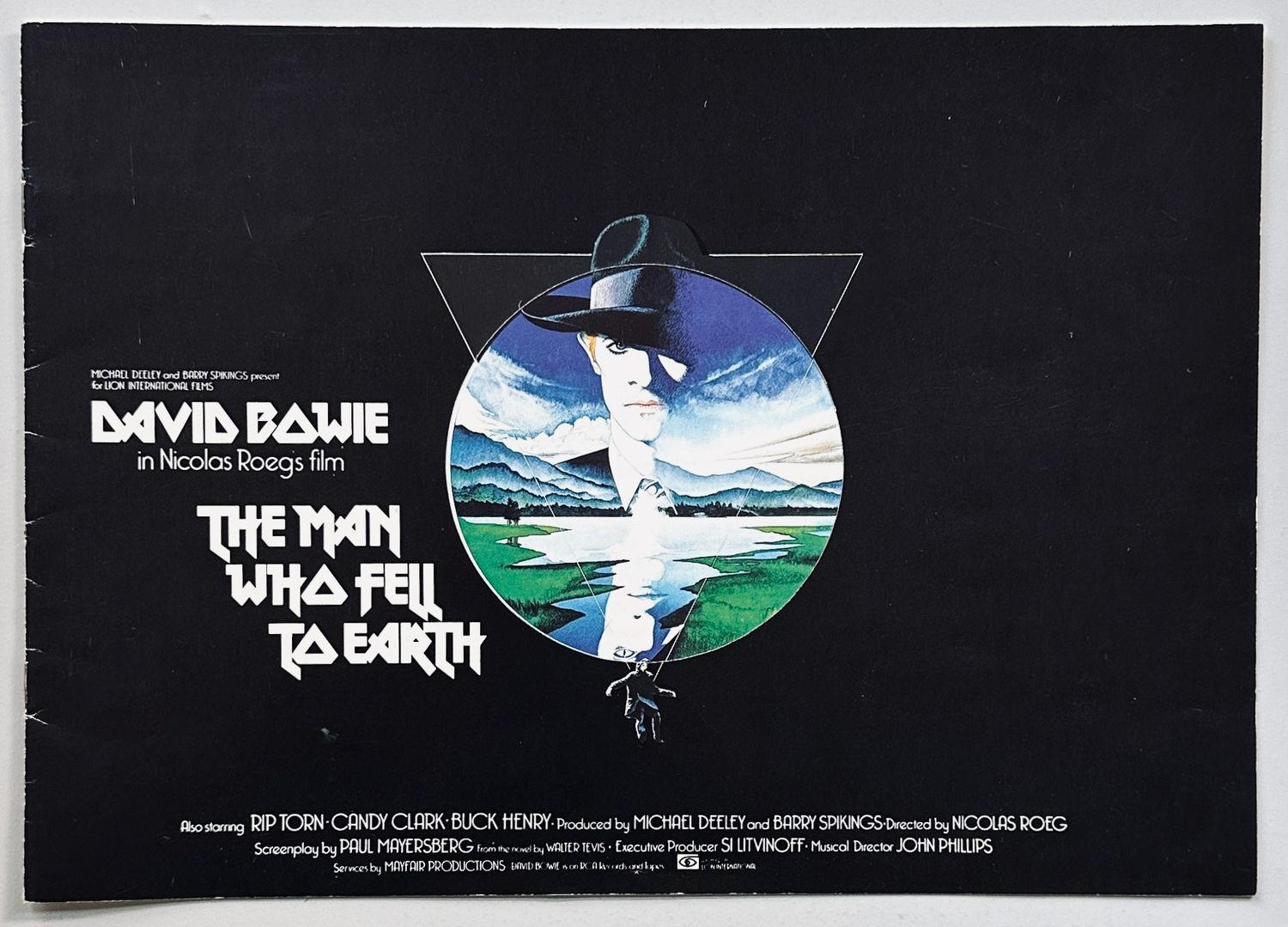 The Man Who Fell to Earth Press Booklet