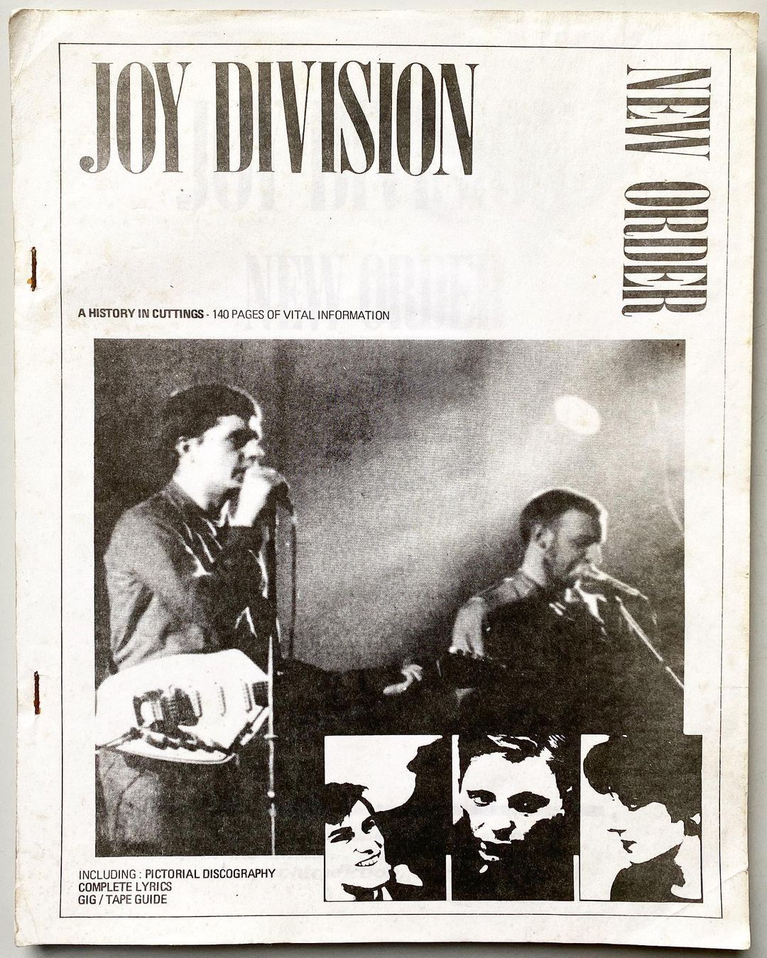 Joy Division and New Order: A History In Cuttings 1 + 2