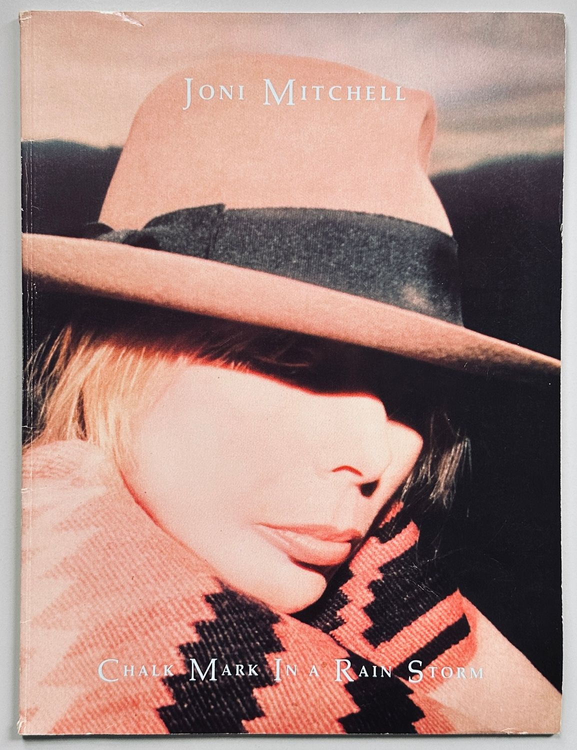 Joni Mitchell Chalk Mark In A Rain Storm Songbook