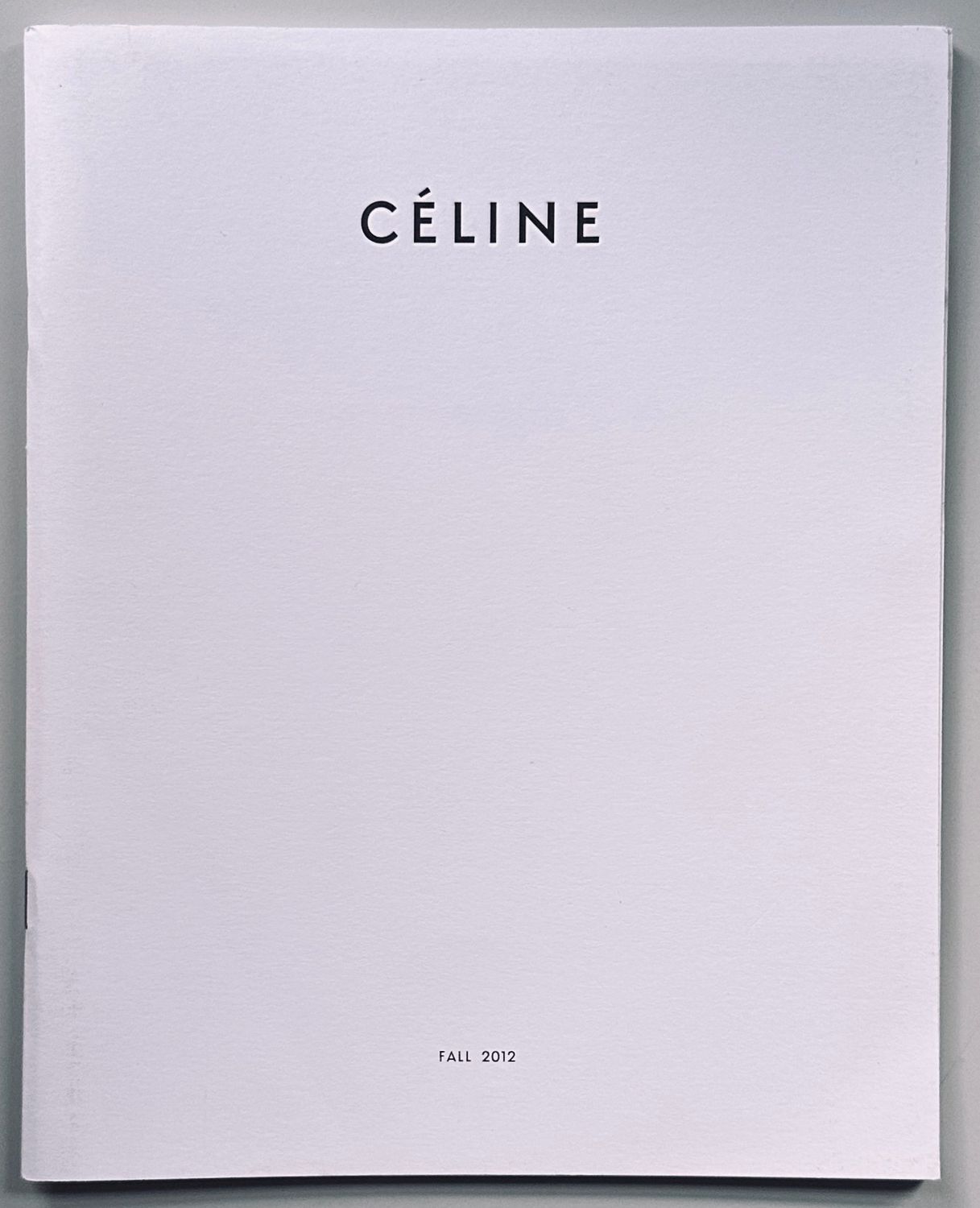 Celine Phoebe Philo Fall 2012