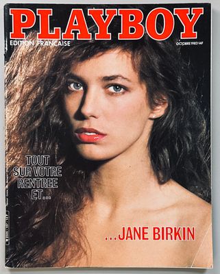 Jane Birkin Playboy October 1982