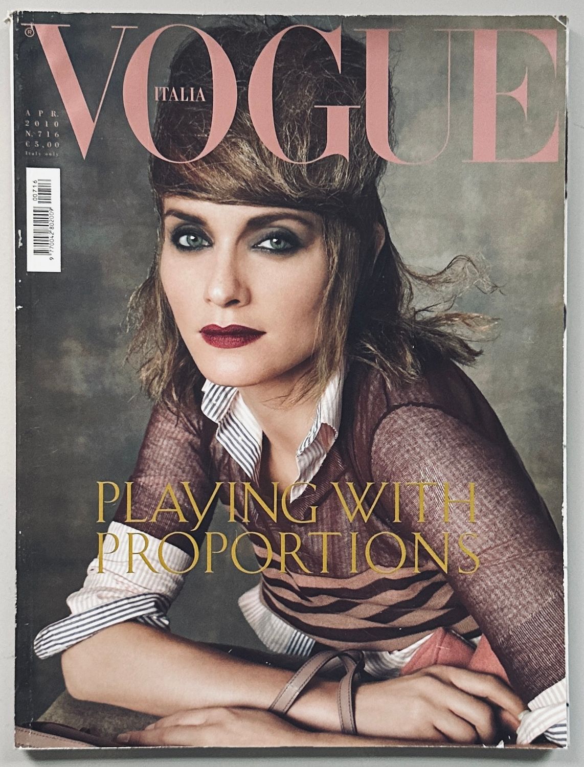 Steven Meisel Vogue Italia Playing With Proportions