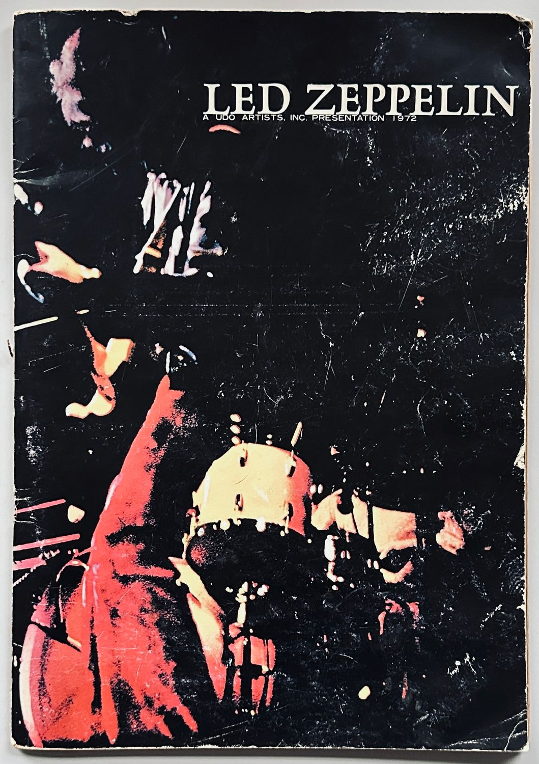 Led Zeppelin 1972 Japanese Tour Programme