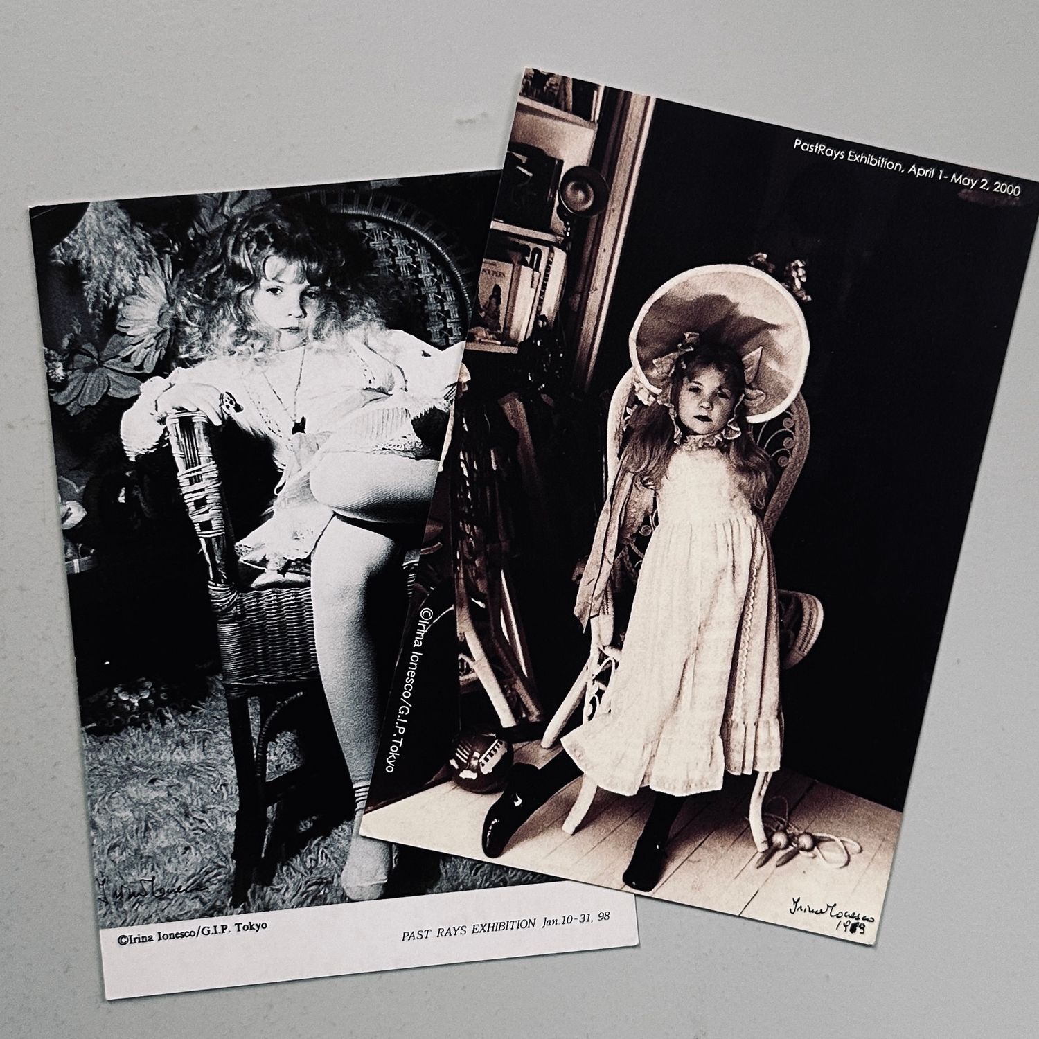 vulnerable portrait of Eva Ionesco