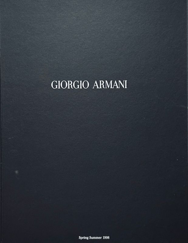 Giorgio Armani Spring Summer 1998