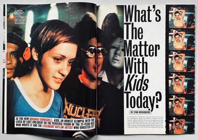 New York Magazine June 5th 1995 Larry Clark Kids New York Magazine June 5th 1995 Larry Clark Kids