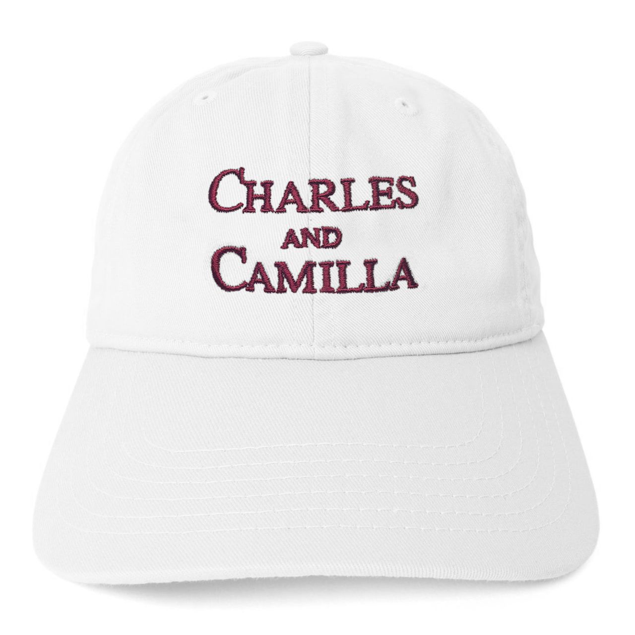 Charles and Camilla hat (White)