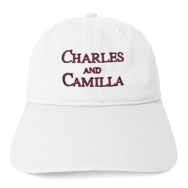 Charles and Camilla hat (White)