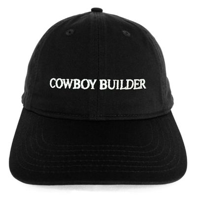 COWBOY BUILDER hat (BLACK)