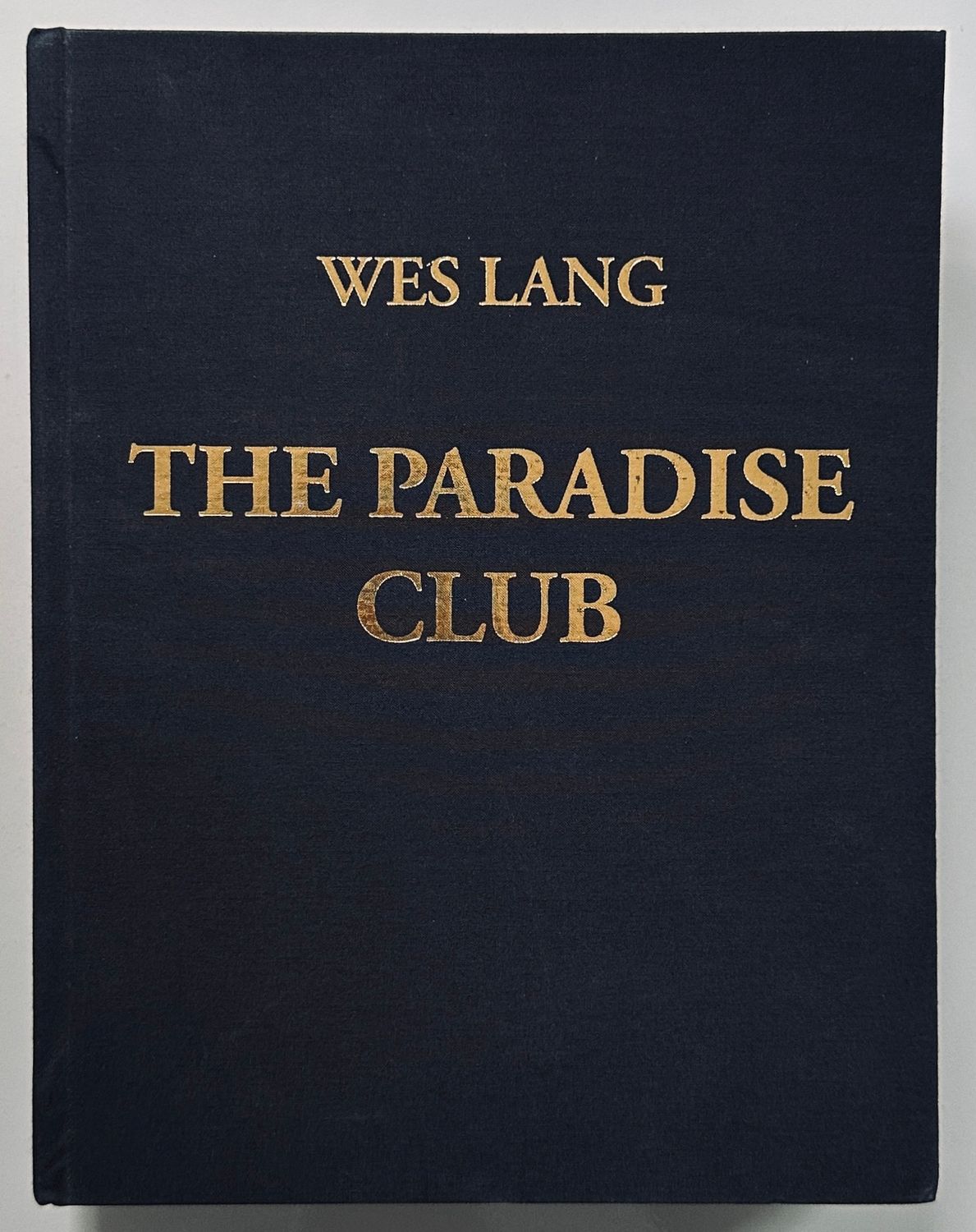 [SIGNED] WES LANG THE PARADISE CLUB