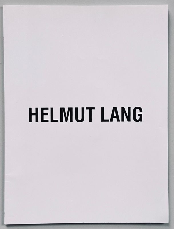 Helmut Lang Spring/Summer 2011