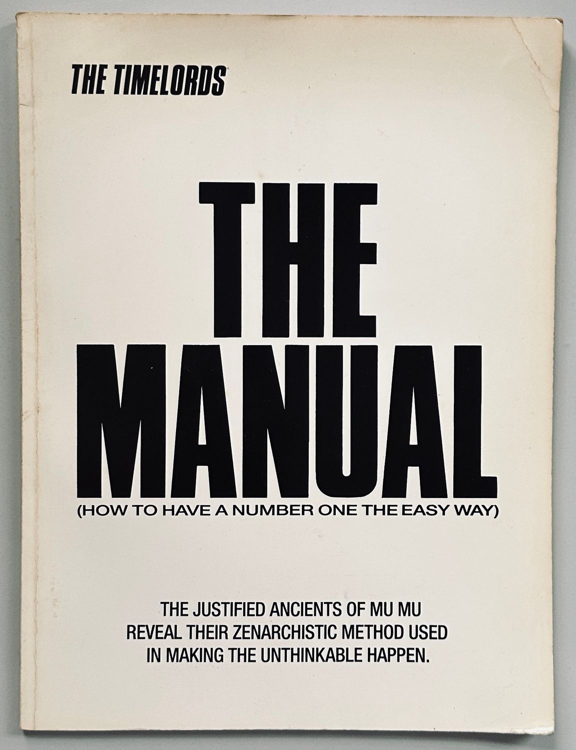 KLF The Timelords THE MANUAL