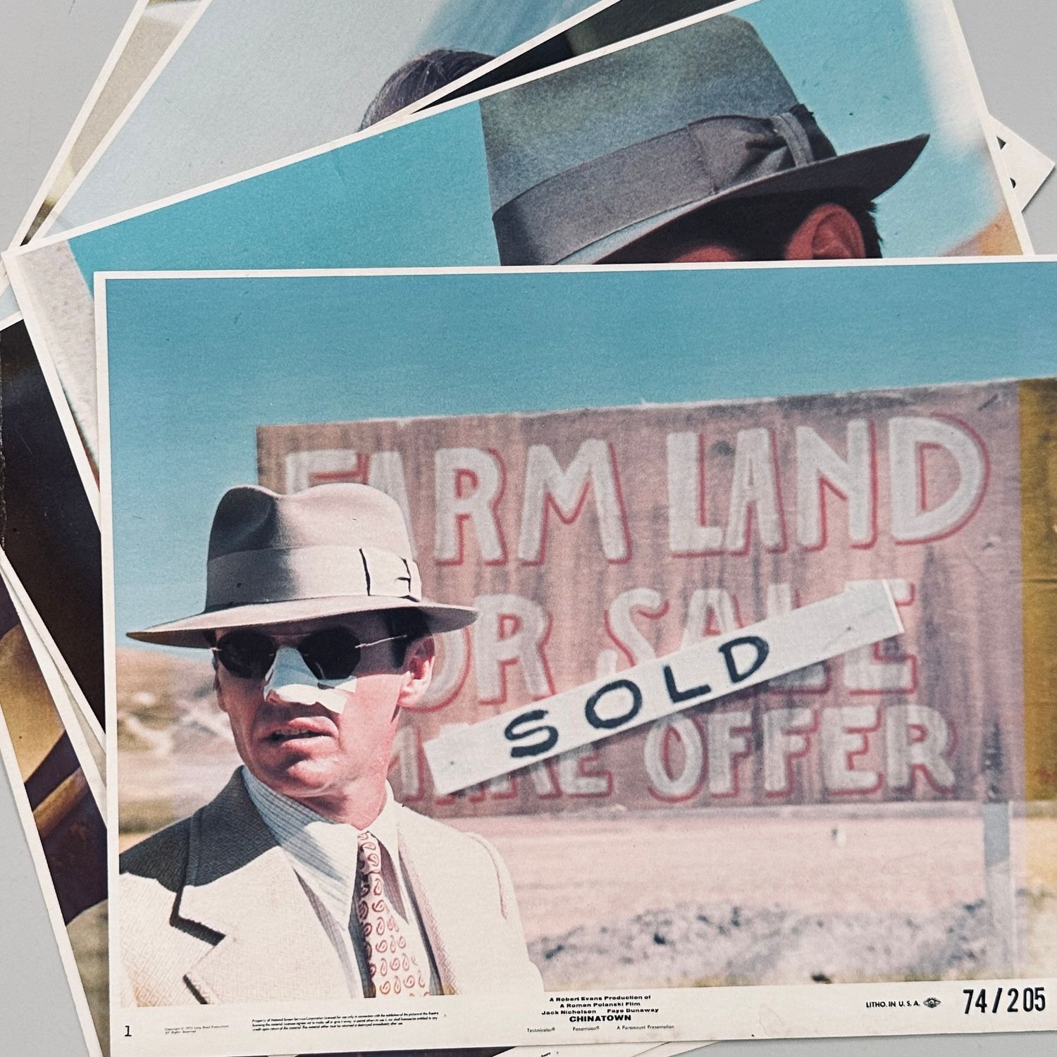 Chinatown Lobby Card Set