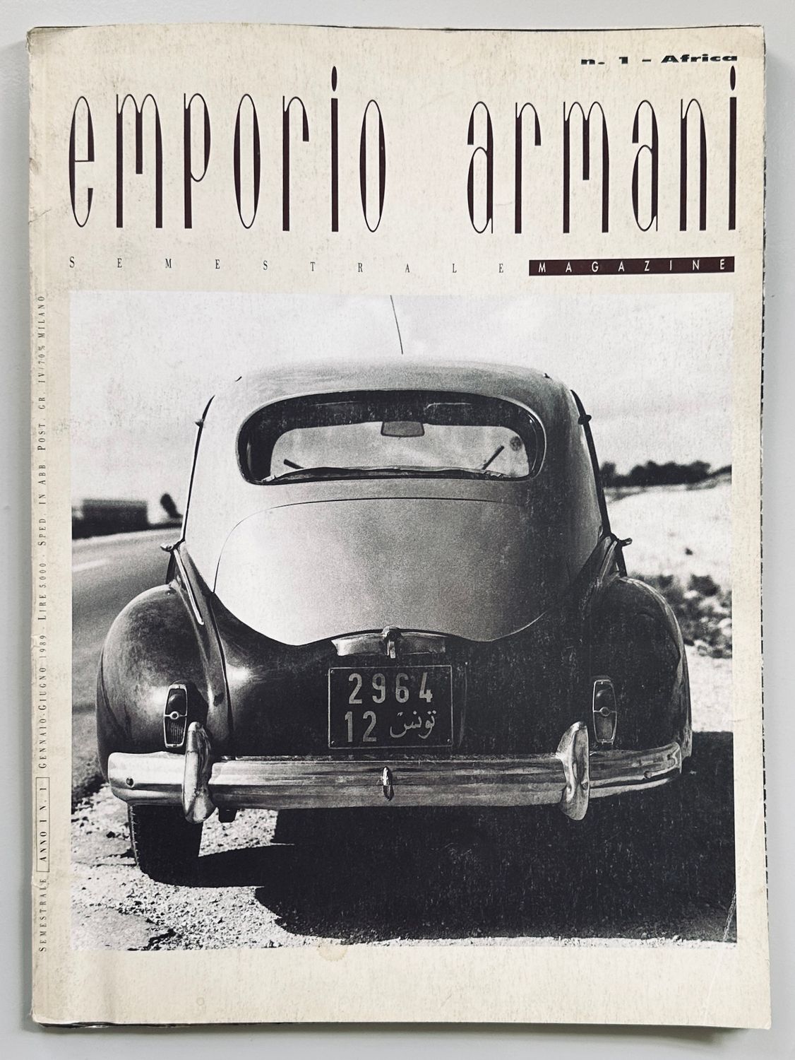 Emporio Armani Magazine Issues 1-9