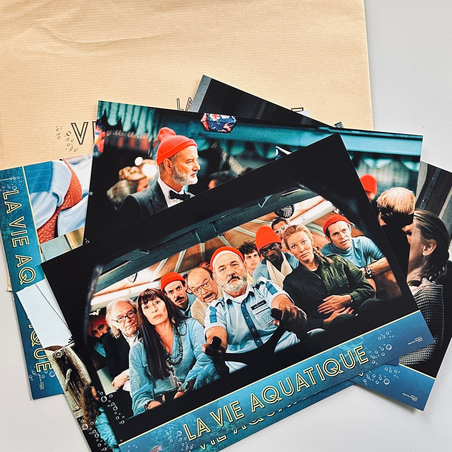 The Life Aquatic Lobby Cards