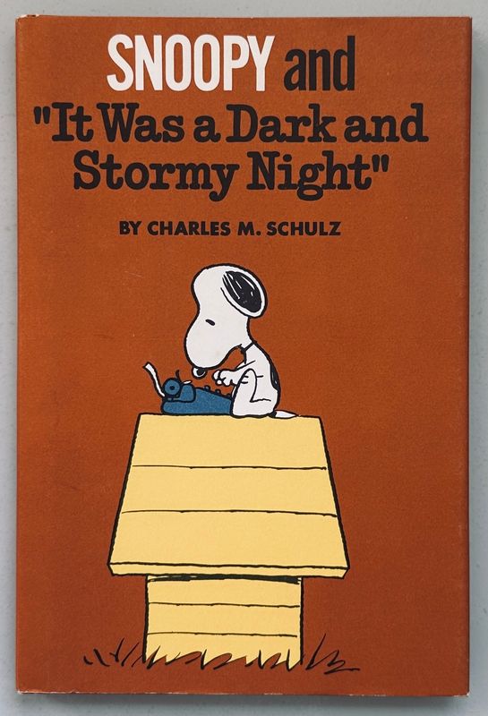 Snoopy And It Was A Dark and Stormy Night