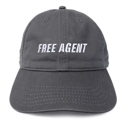 FREE AGENT hat (Grey)