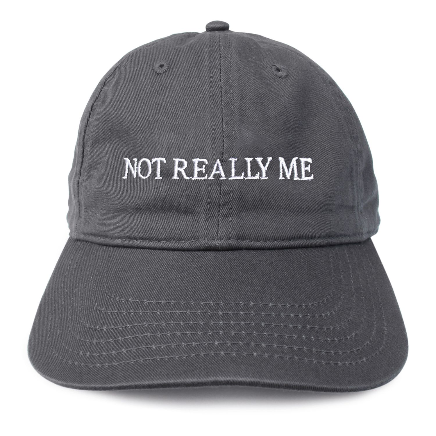 NOT REALLY ME hat (Grey)