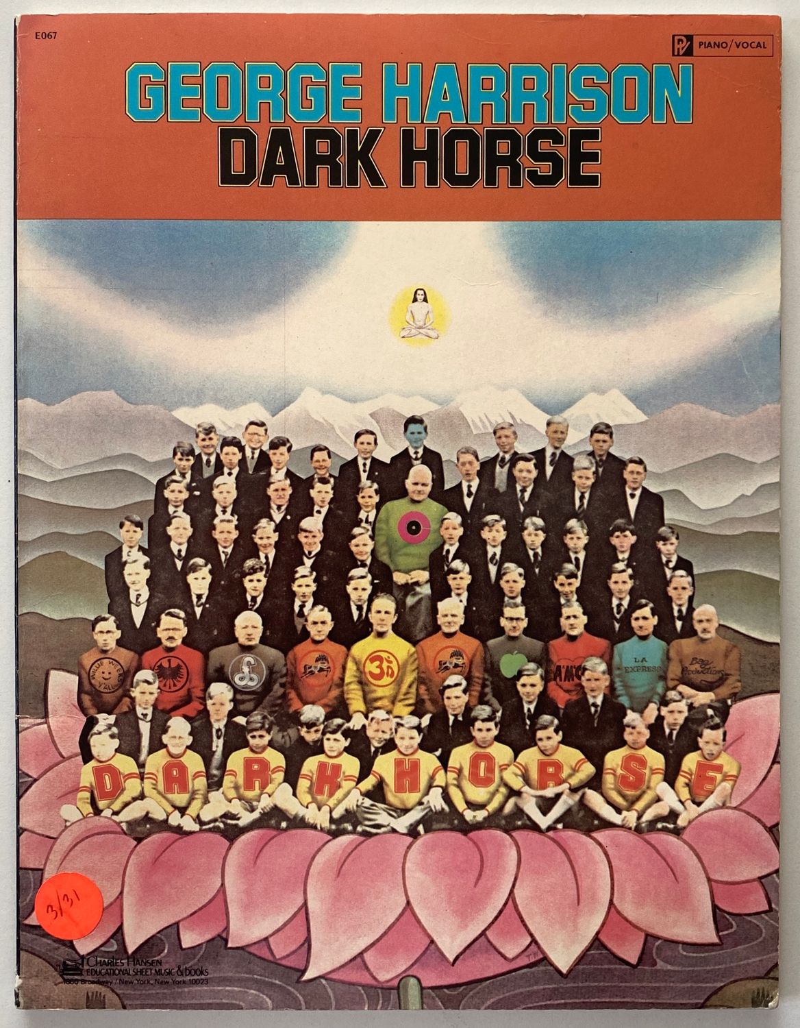 George Harrison Dark Horse Songbook