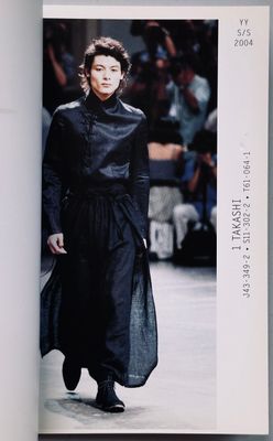 Yohji Yamamoto S/S Homme 2004