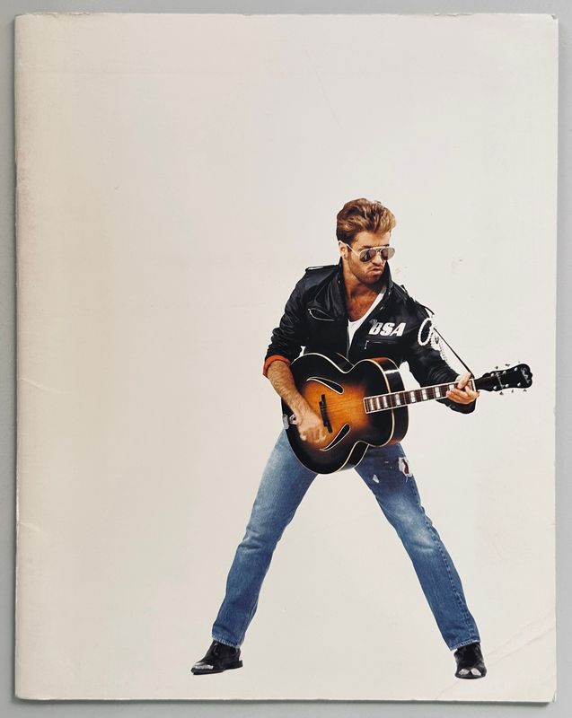 George Michael Faith Tour Japanese Tour Programme