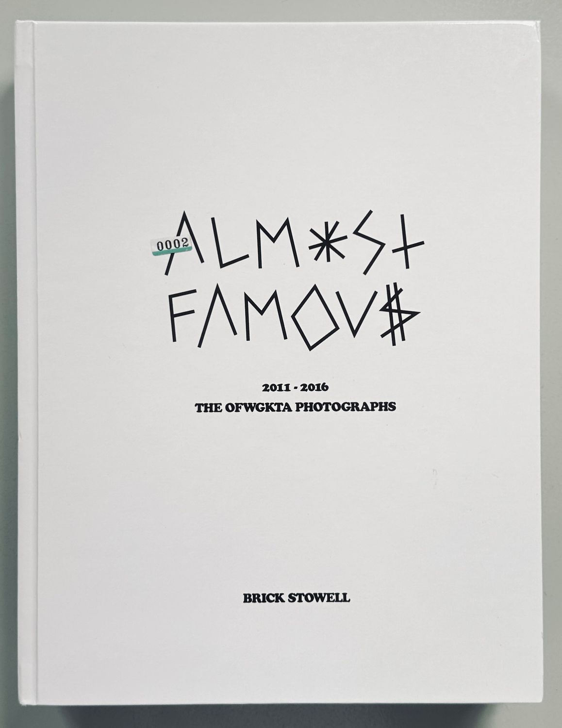 [SIGNED] BRICK STOWELL ALMOST FAMOUS THE OFWGKTA PHOTOGRAPHS
