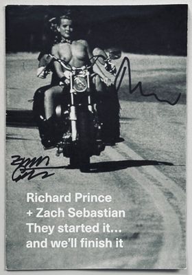 [SIGNED] RICHARD PRINCE/ZACH SEBASTIAN THEY STARTED IT