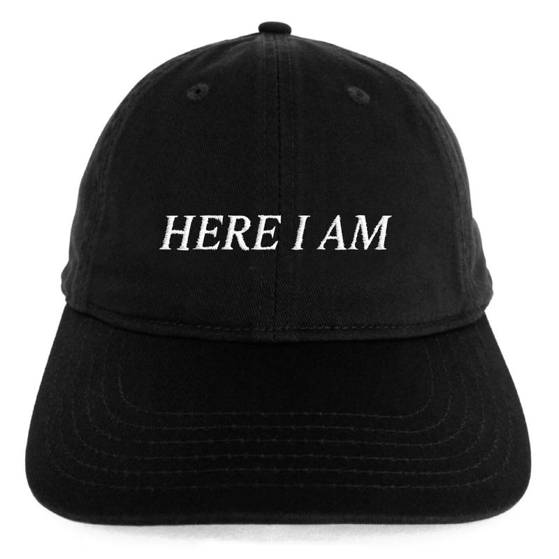 HERE I AM hat (BLACK)