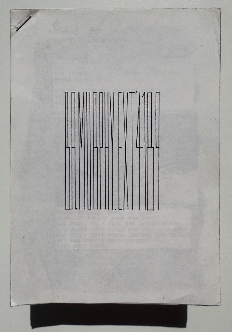 Extension 4189 Joy Division
