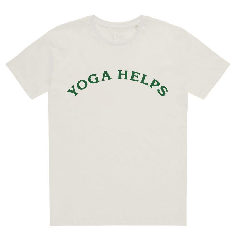 YOGA HELPS T-Shirt (Vintage White)