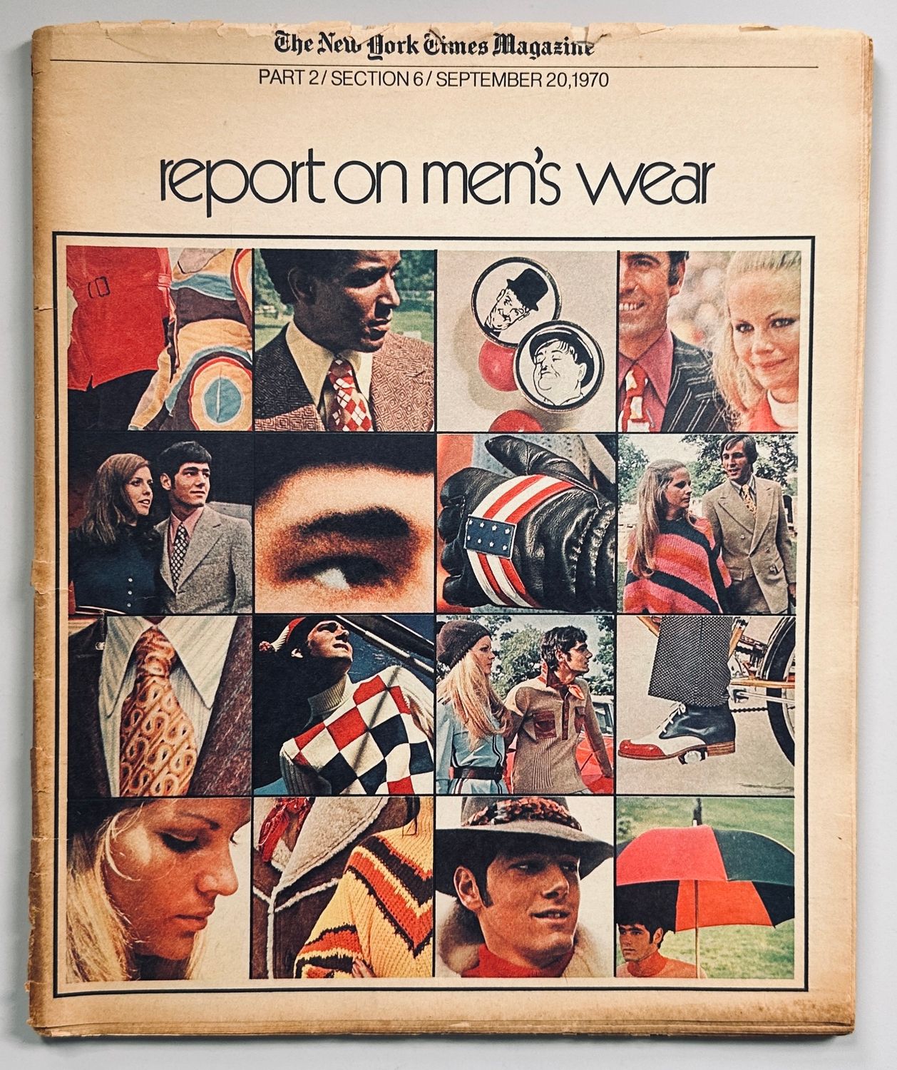 The New York Times Magazine Report On Men's Wear