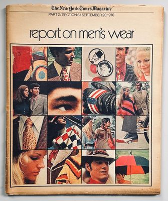 The New York Times Magazine Report On Men's Wear