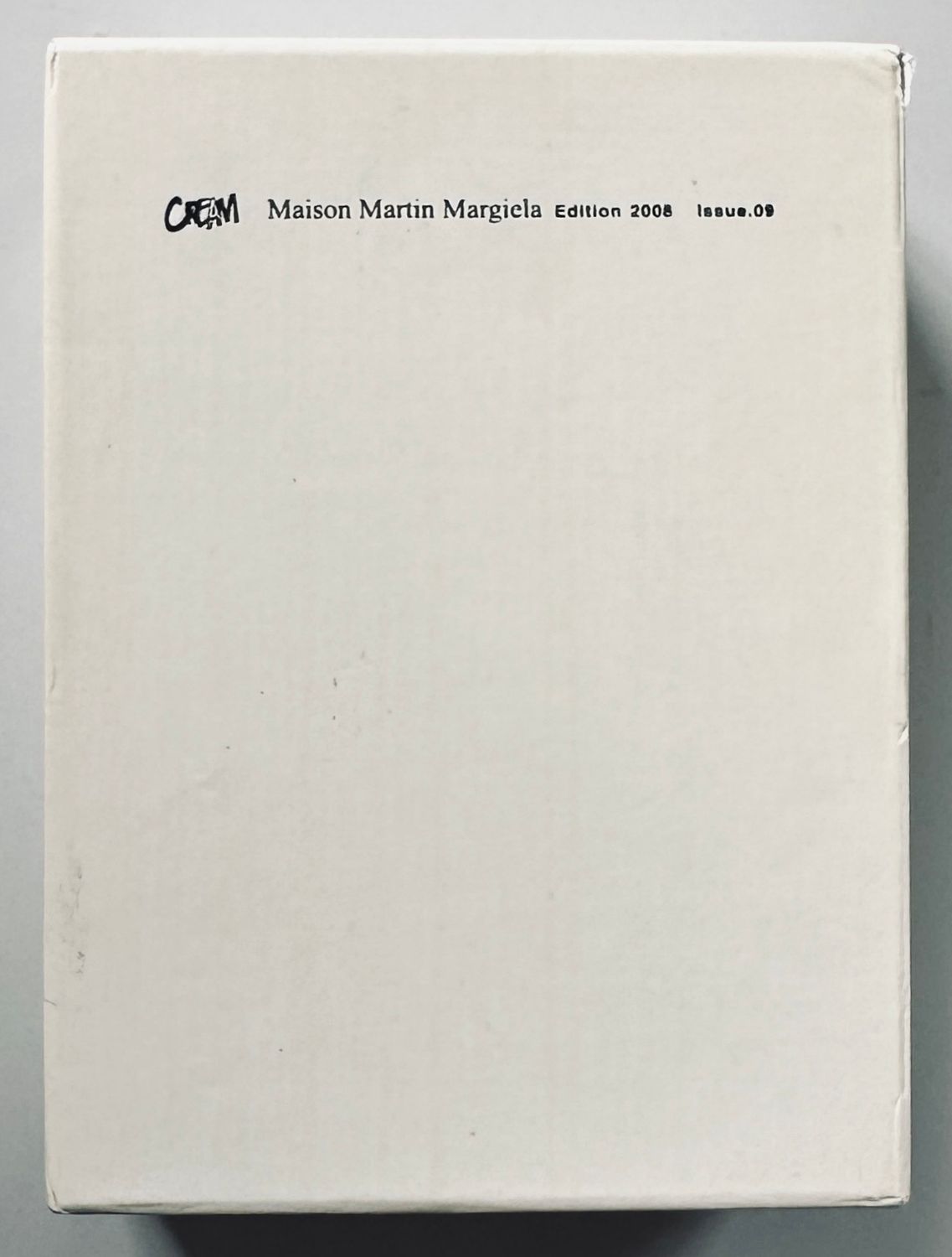 洋書 Cream Maison Martin Margiela 2008 Cream Maison Martin Margiela edition 2008 Issue 09 Hong Kong