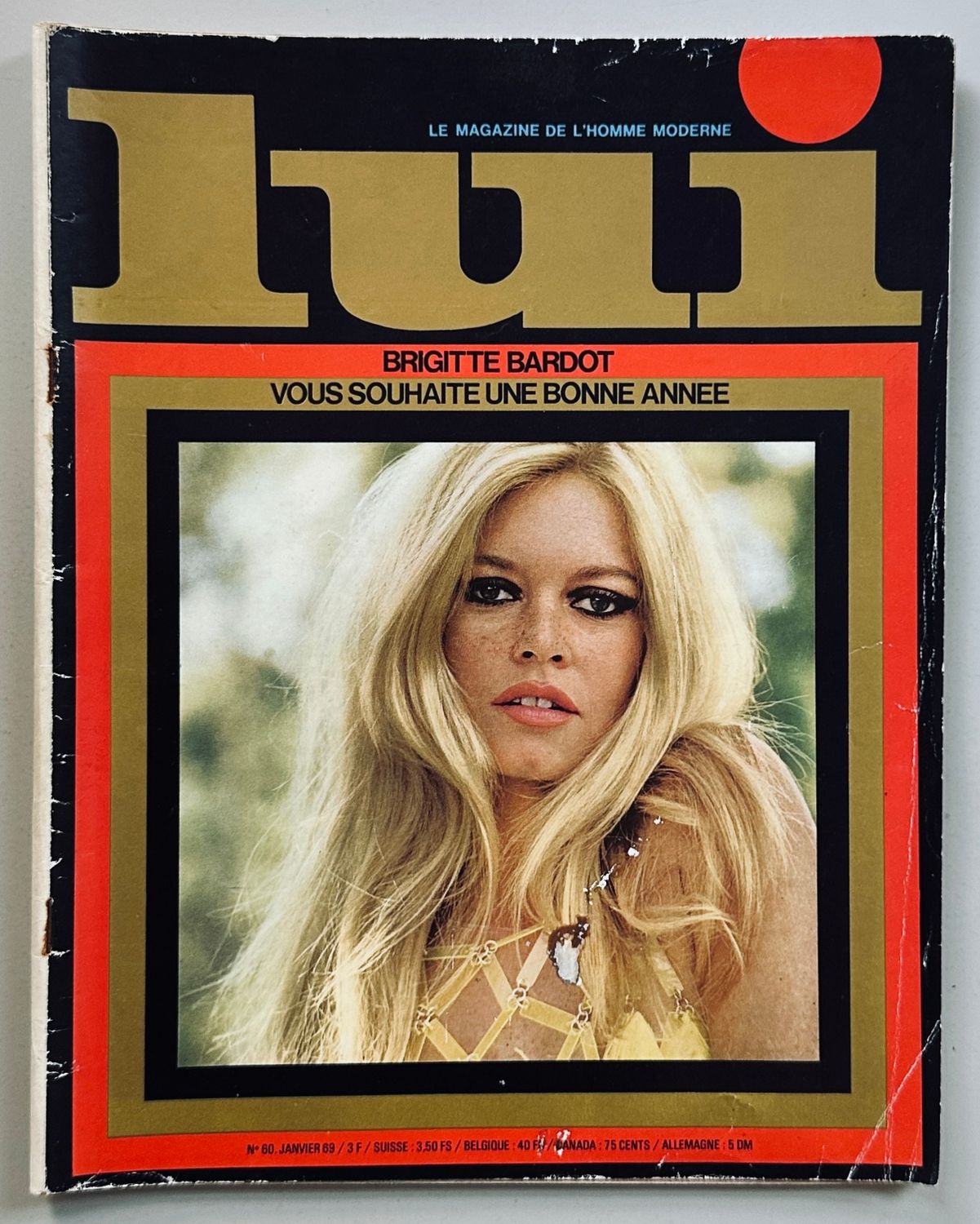 Lui Brigitte Bardot January 1969