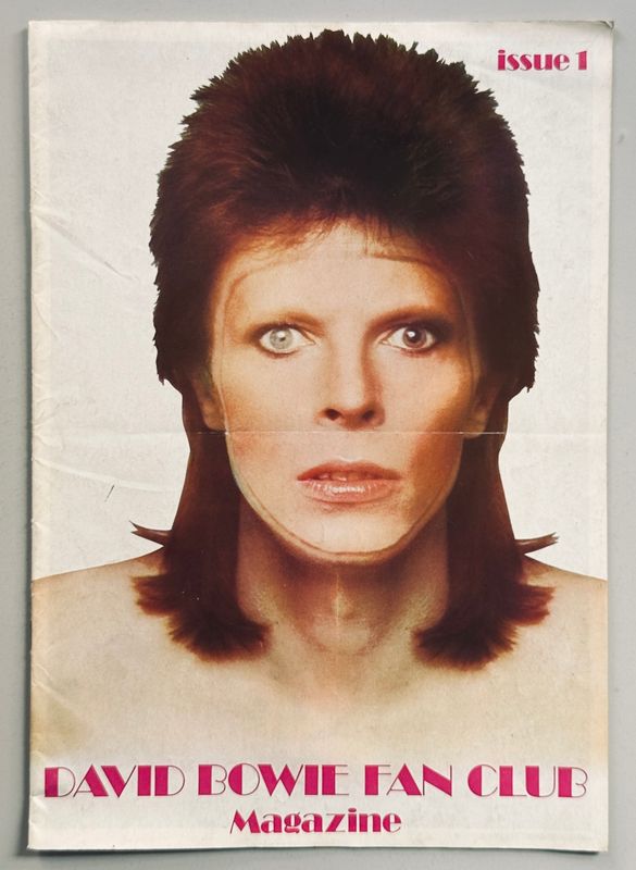 David Bowie Fan Club Magazine Issue 1