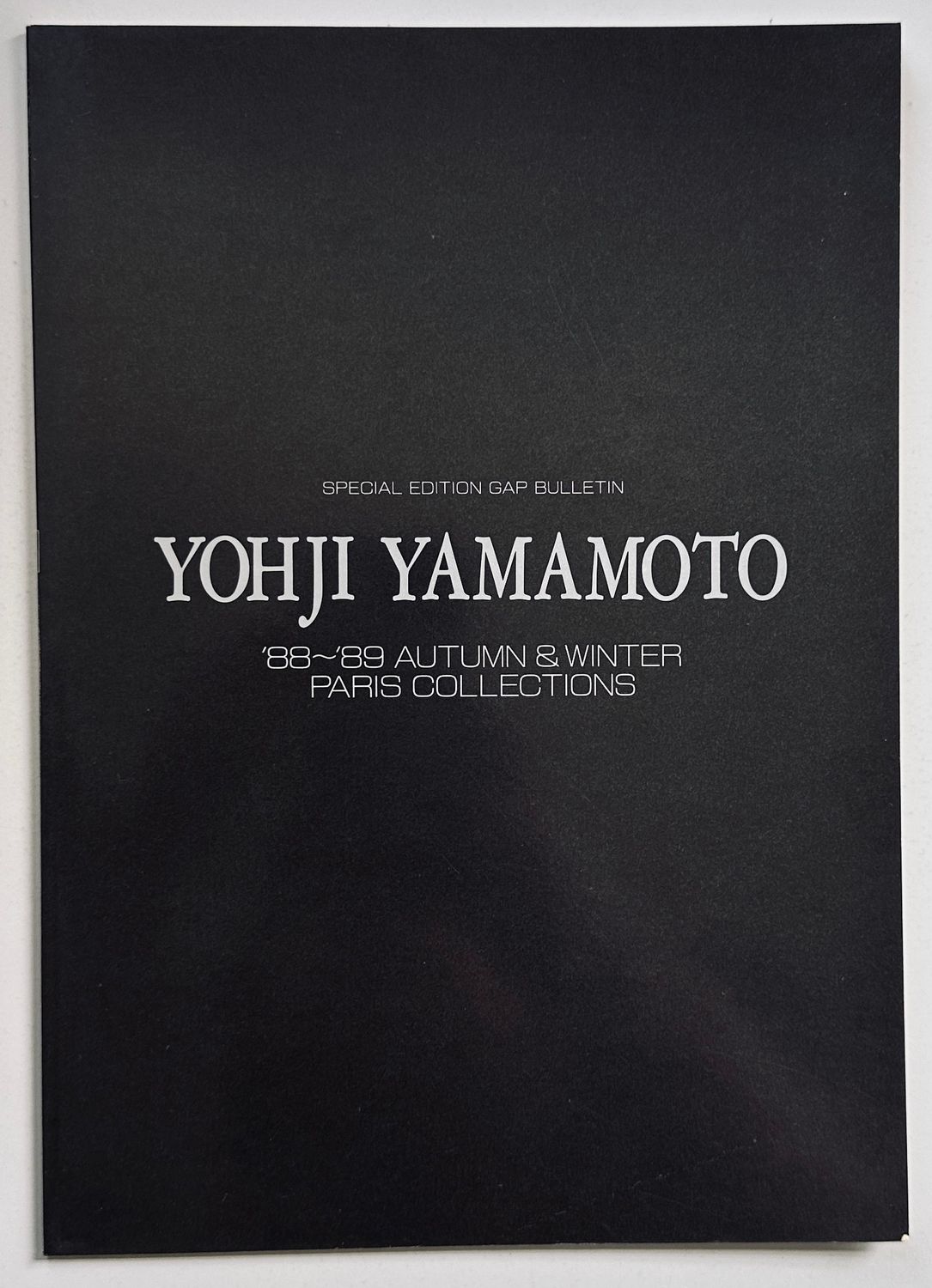 Yohji Yamamoto 88-89 Autumn/Winter Paris Collections