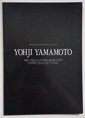 Yohji Yamamoto 88-89 Autumn/Winter Paris Collections