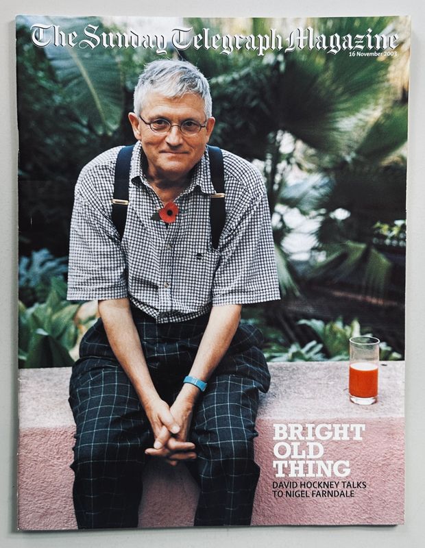 David Hockney The Sunday Telegraph Magazine